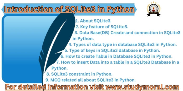 All about SQLite3 in Python